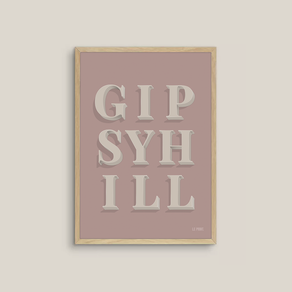Gipsy Hill (pink/grey)