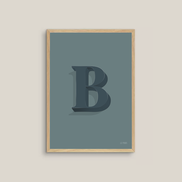 The Letter B (multiple colour ways)