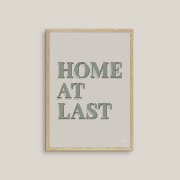 Home At Last (grey/green)
