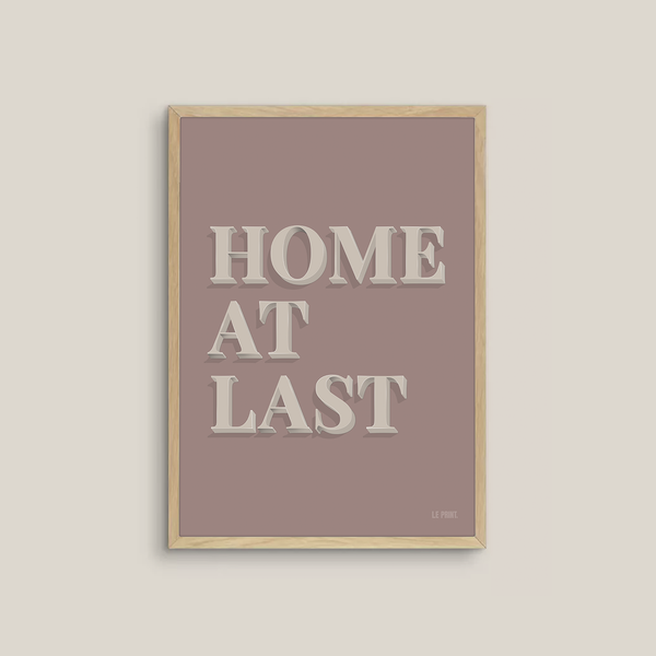 Home At Last (pink/grey)