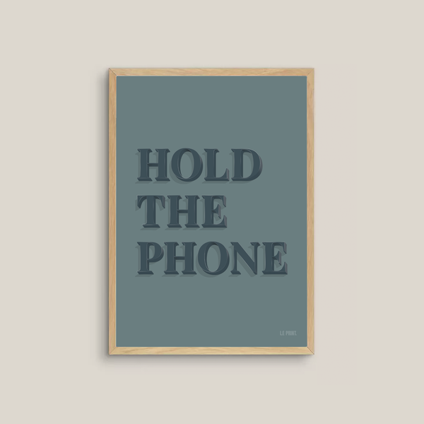 Hold The Phone (blue/dark blue)