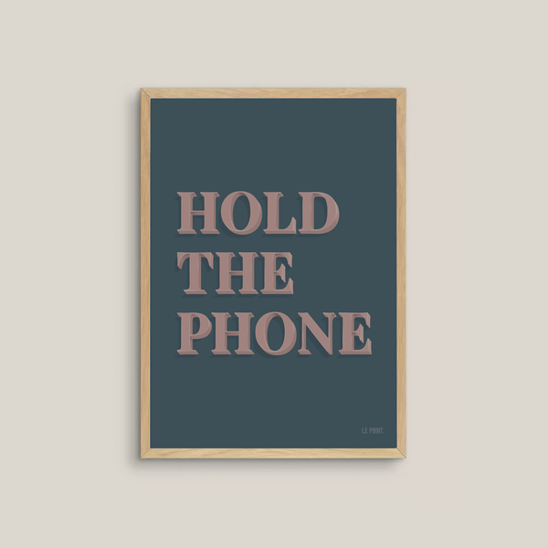 Hold The Phone (blue/pink)