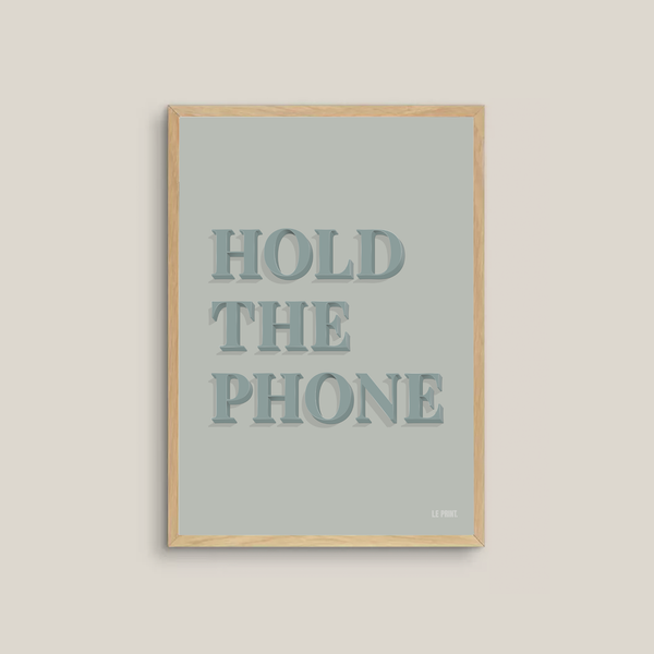 Hold The Phone (light blue/blue)