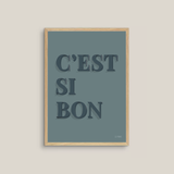 C'est Si Bon (blue/dark blue)