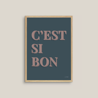 C'est Si Bon (blue/pink)