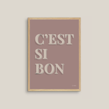 C'est Si Bon (pink/grey)