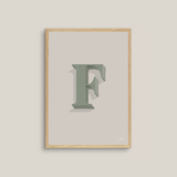 The Letter F (multiple colour ways)