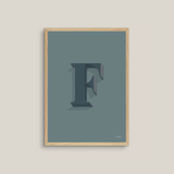 The Letter F (multiple colour ways)