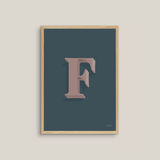 The Letter F (multiple colour ways)