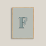 The Letter F (multiple colour ways)