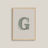 The Letter G (multiple colour ways)