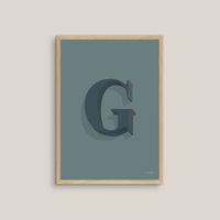 The Letter G (multiple colour ways)
