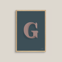 The Letter G (multiple colour ways)