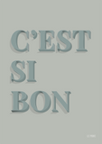 C'est Si Bon (light blue/blue)