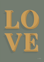 LOVE (green/yellow)