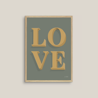 LOVE (green/yellow)