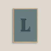 The Letter L (multiple colour ways)