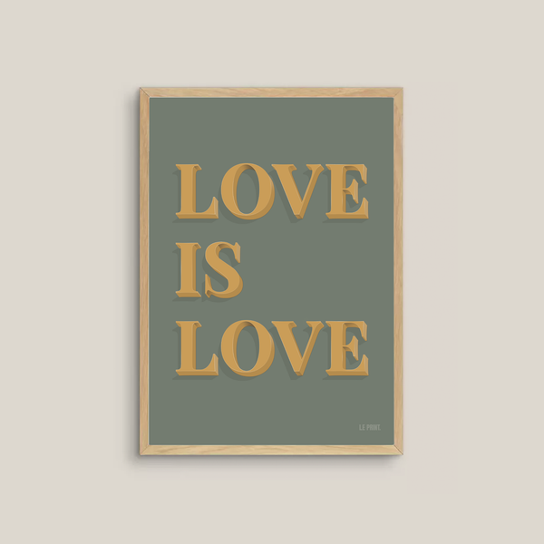 Love Is Love (green/yellow)