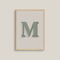 The Letter M (multiple colour ways)