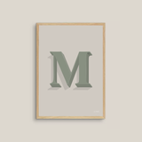 The Letter M (multiple colour ways)