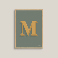 The Letter M (multiple colour ways)