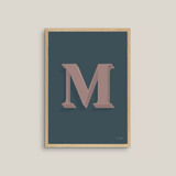 The Letter M (multiple colour ways)