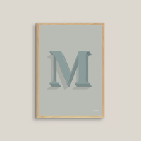 The Letter M (multiple colour ways)