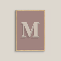The Letter M (multiple colour ways)