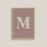 The Letter M (multiple colour ways)