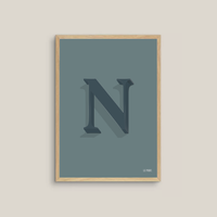 The Letter N (multiple colour ways)