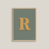 The Letter R (multiple colour ways)