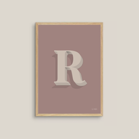 The Letter R (multiple colour ways)