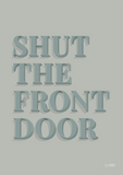 Shut The Front Door (light blue/blue)
