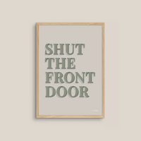 Shut The Front Door (grey/green)