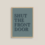Shut The Front Door (blue/dark blue)