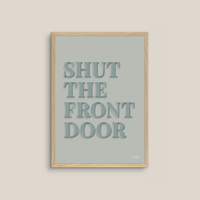 Shut The Front Door (light blue/blue)