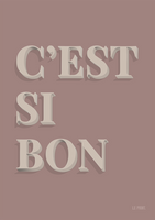 C'est Si Bon (pink/grey)