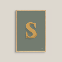 The Letter S (multiple colour ways)