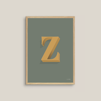 The Letter Z (multiple colour ways)